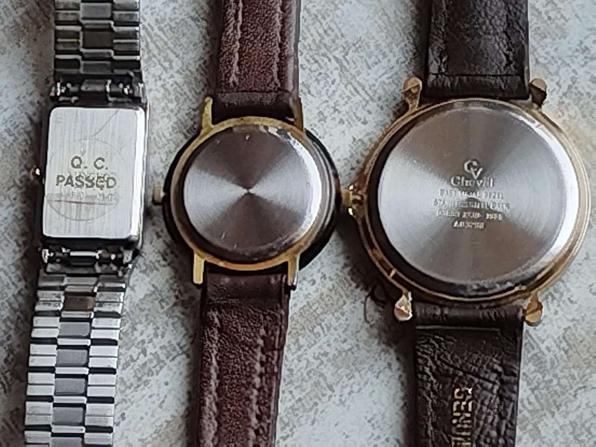 LADIES WATCH COLLECTION #1 ALL IN EXCELLENT WORKING CONDITION - BIDDING FOR ALL 3 WATCHES