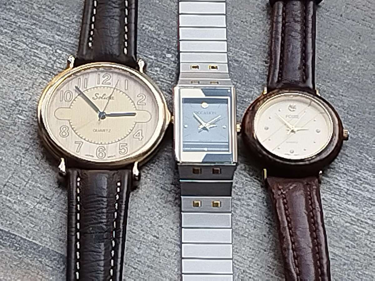 LADIES WATCH COLLECTION #1 ALL IN EXCELLENT WORKING CONDITION - BIDDING FOR ALL 3 WATCHES
