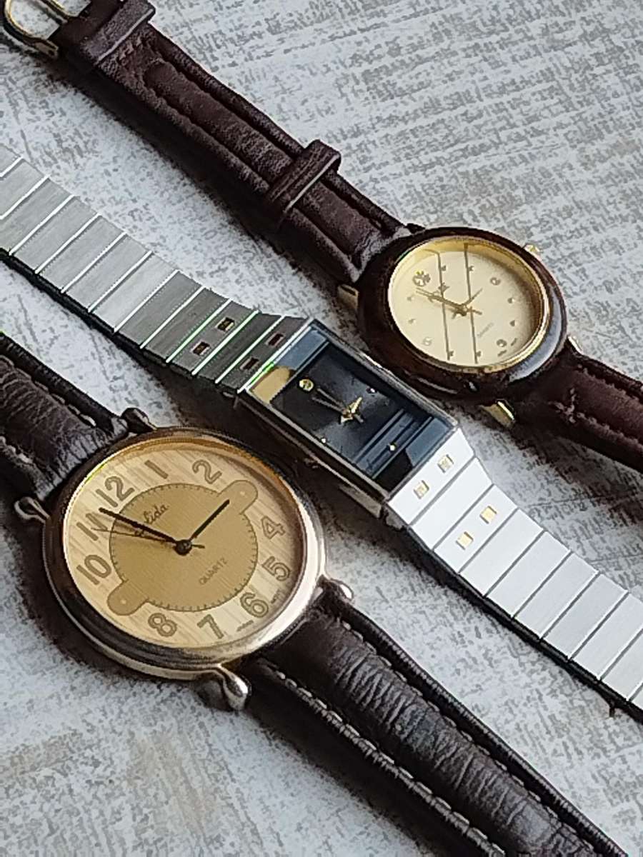 LADIES WATCH COLLECTION #1 ALL IN EXCELLENT WORKING CONDITION - BIDDING FOR ALL 3 WATCHES