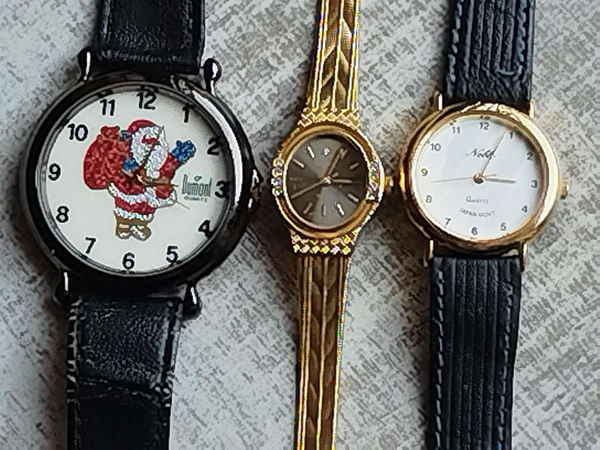 LADIES WATCH COLLECTION #2 ALL IN EXCELLENT WORKING CONDITION - BIDDING FOR ALL 3 WATCHES