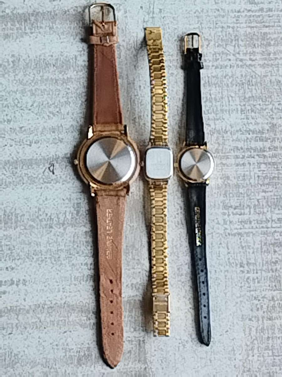 LADIES WATCH COLLECTION #3 ALL IN EXCELLENT WORKING CONDITION - BIDDING FOR ALL 3 WATCHES