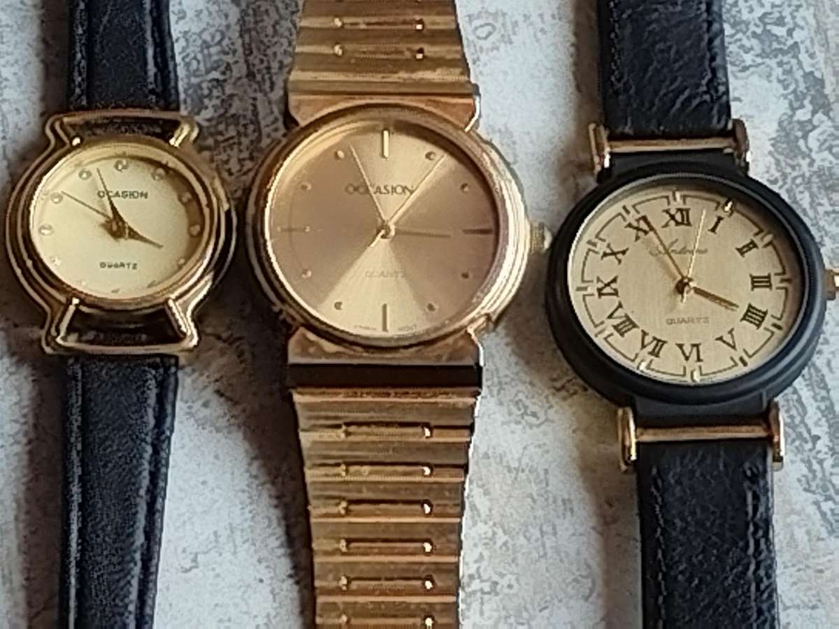 LADIES WATCH COLLECTION #6 ALL IN EXCELLENT WORKING CONDITION - BIDDING FOR ALL 3 WATCHES
