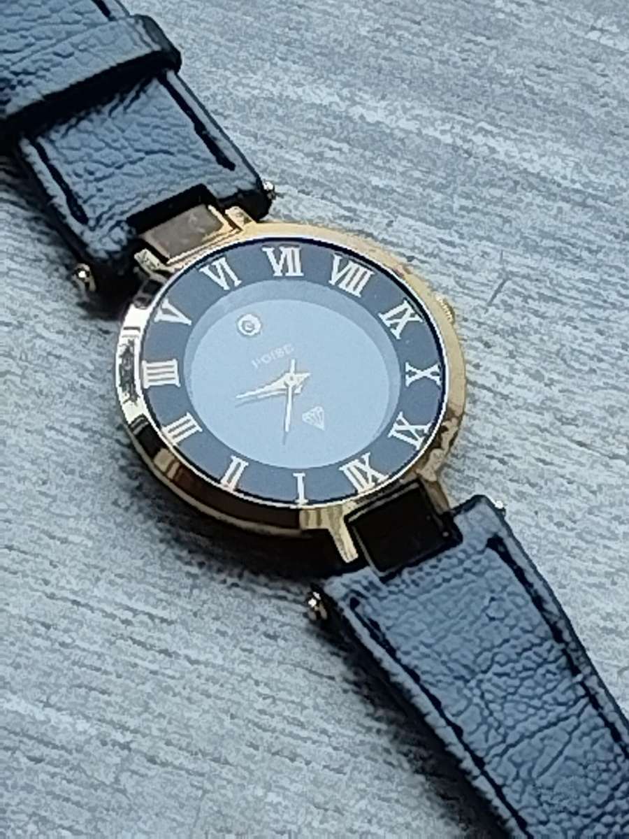 MENS POISE GOLD PLATED WATCH IN EXCELLENT WORKING CONDITION