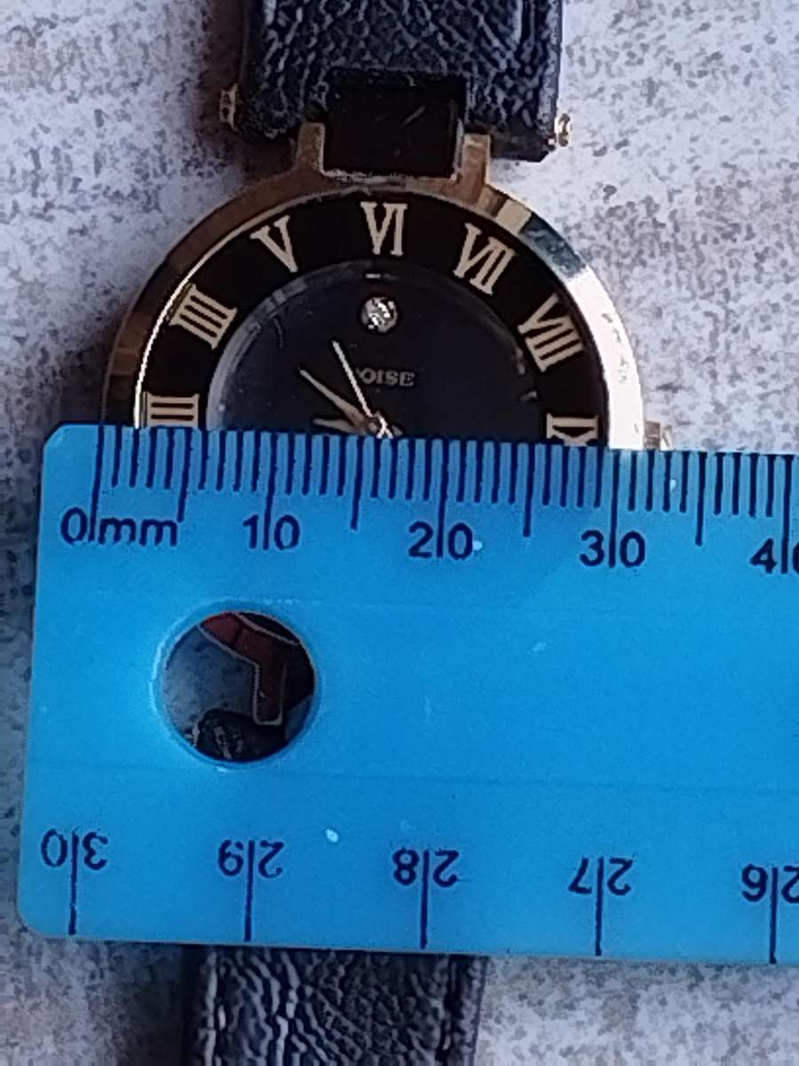 MENS POISE GOLD PLATED WATCH IN EXCELLENT WORKING CONDITION