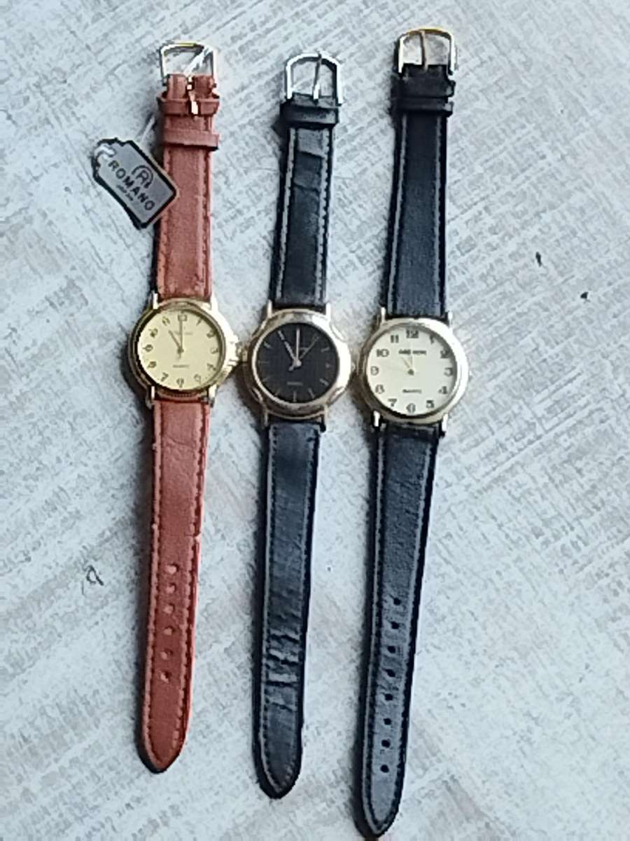 MENS WATCH COLLECTION ALL IN EXCELLENT WORKING CONDITION - BIDDING FOR ALL 3 WATCHES