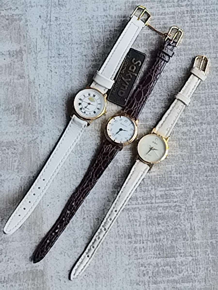 LADIES WATCH COLLECTION ALL IN EXCELLENT WORKING CONDITION - BIDDING FOR ALL 3 WATCHES