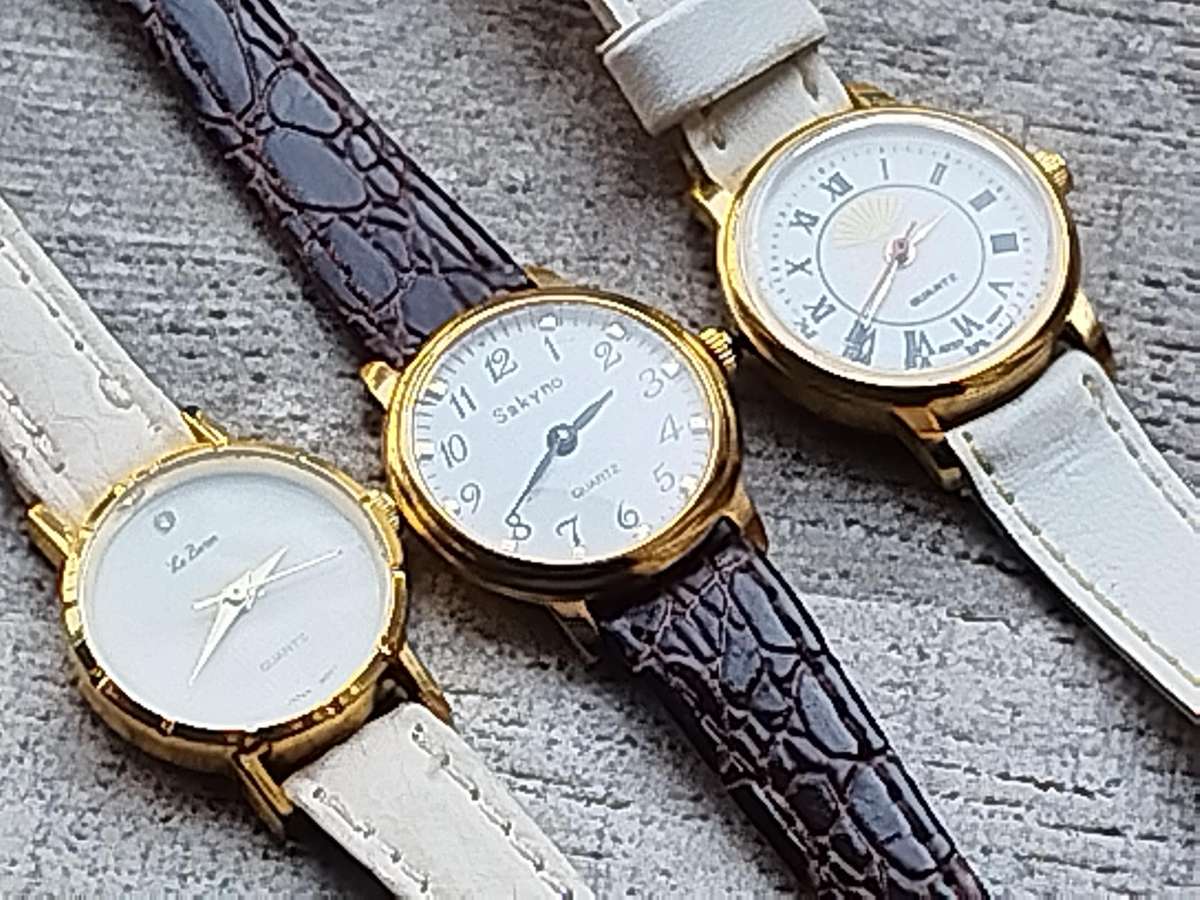 LADIES WATCH COLLECTION ALL IN EXCELLENT WORKING CONDITION - BIDDING FOR ALL 3 WATCHES