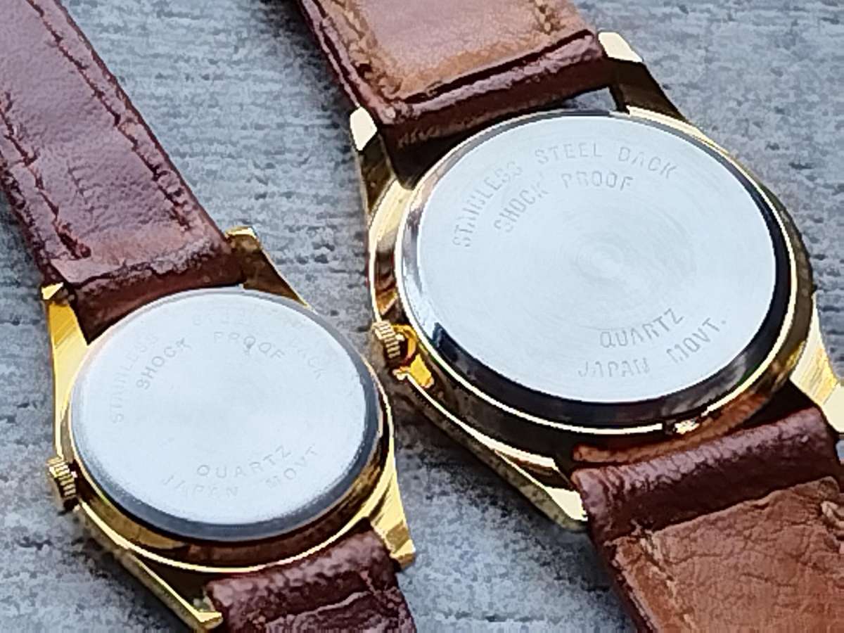 HIS AND HERS DONATI WATCH SET BOTH IN EXCELLENT WORKING CONDITION - BIDDING FOR BOTH