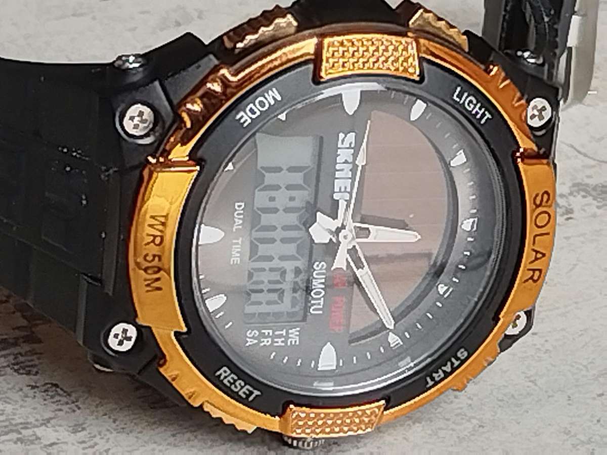 MENS SKMEI 1049 ANALOG/DIGITAL SOLAR WATCH