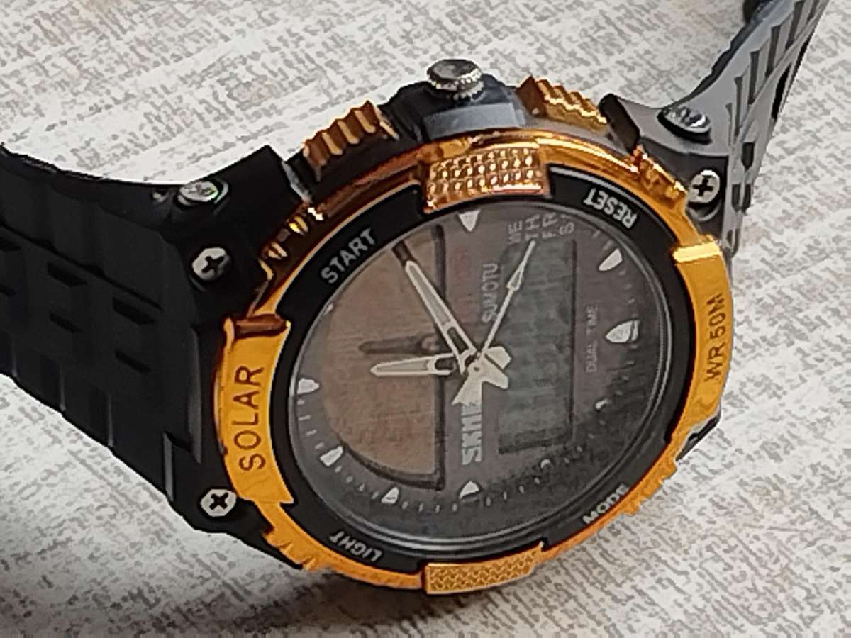 MENS SKMEI 1049 ANALOG/DIGITAL SOLAR WATCH