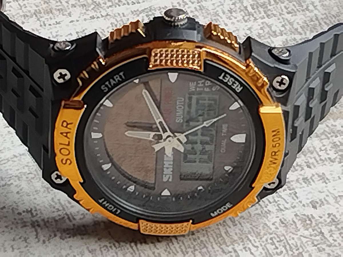 MENS SKMEI 1049 ANALOG/DIGITAL SOLAR WATCH