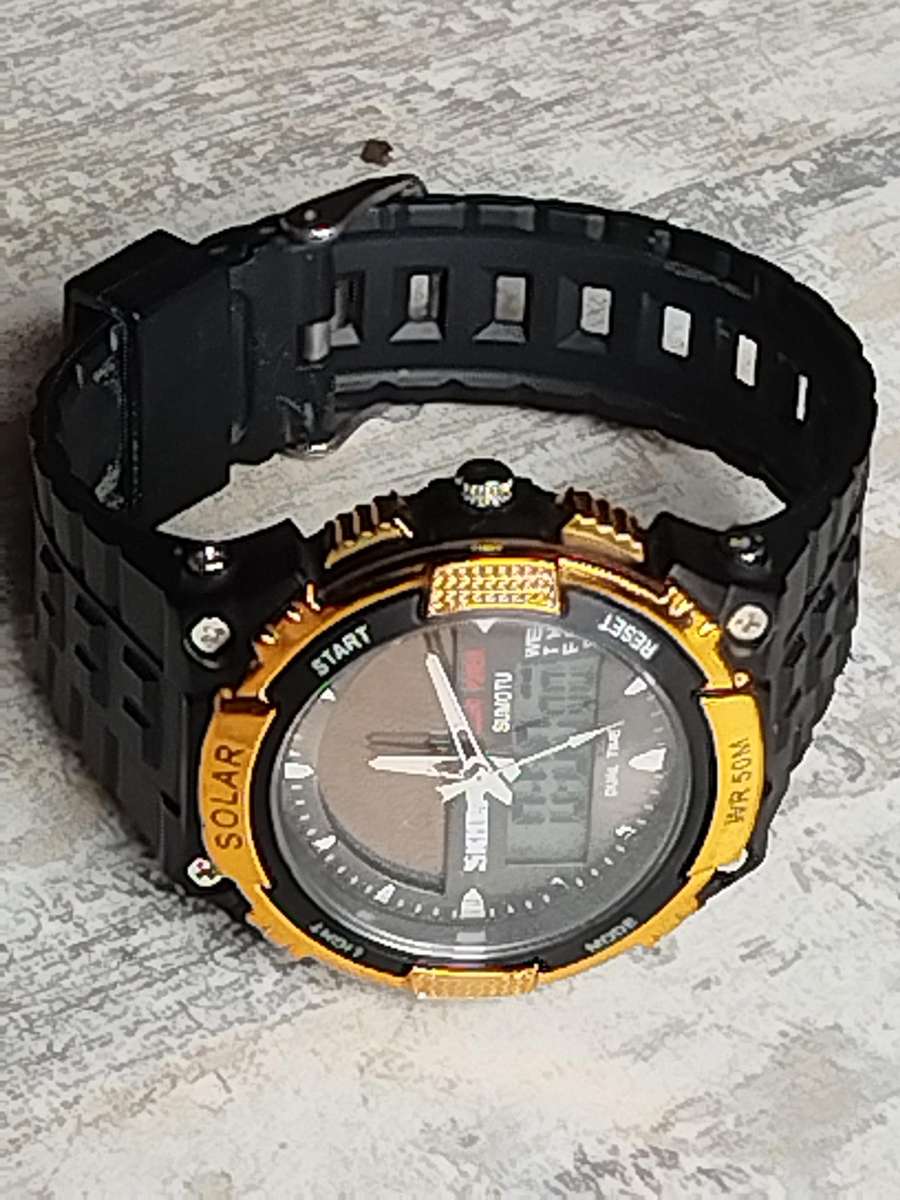 MENS SKMEI 1049 ANALOG/DIGITAL SOLAR WATCH
