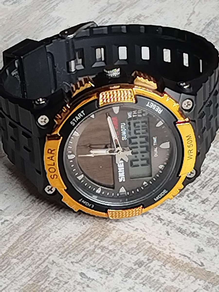 MENS SKMEI 1049 ANALOG/DIGITAL SOLAR WATCH