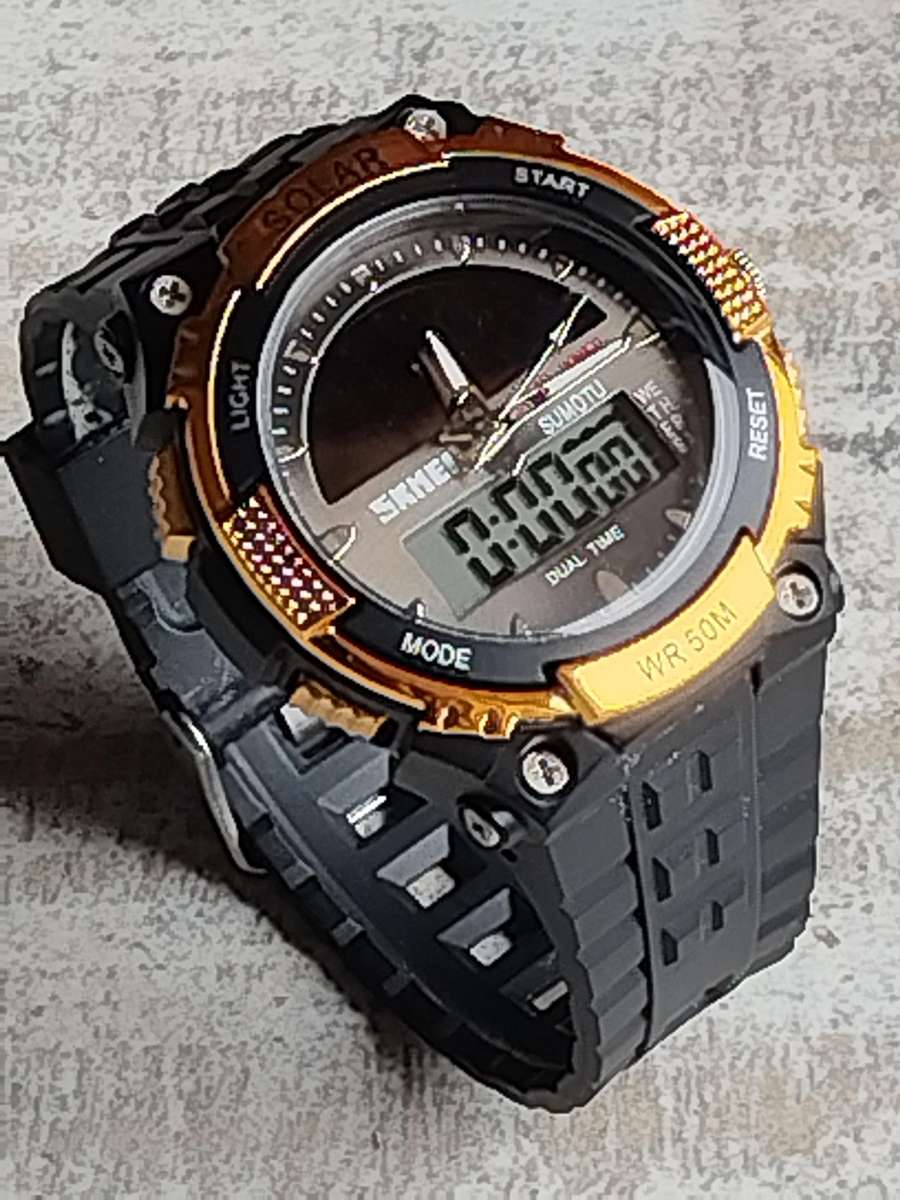MENS SKMEI 1049 ANALOG/DIGITAL SOLAR WATCH
