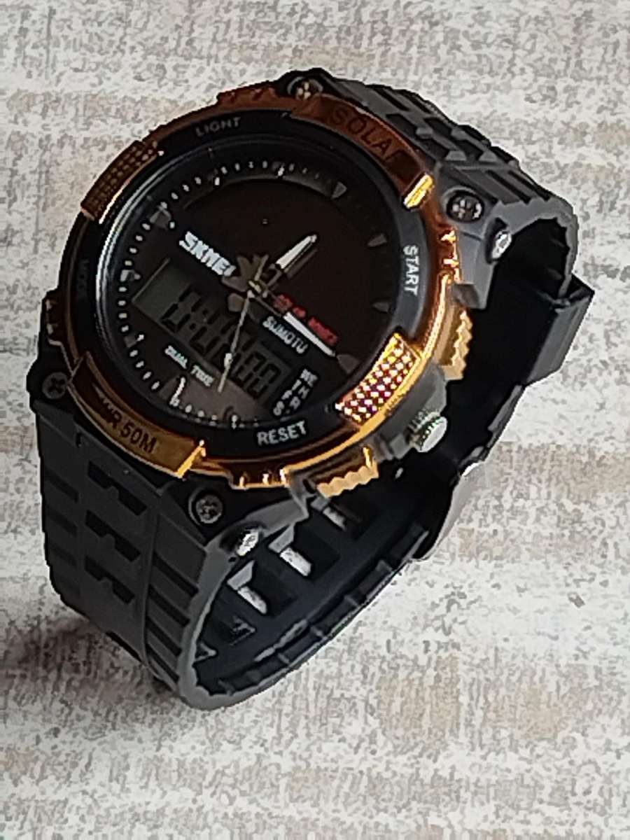 MENS SKMEI 1049 ANALOG/DIGITAL SOLAR WATCH