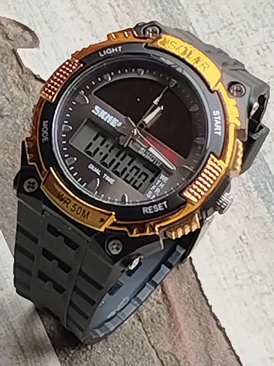 MENS SKMEI 1049 ANALOG/DIGITAL SOLAR WATCH