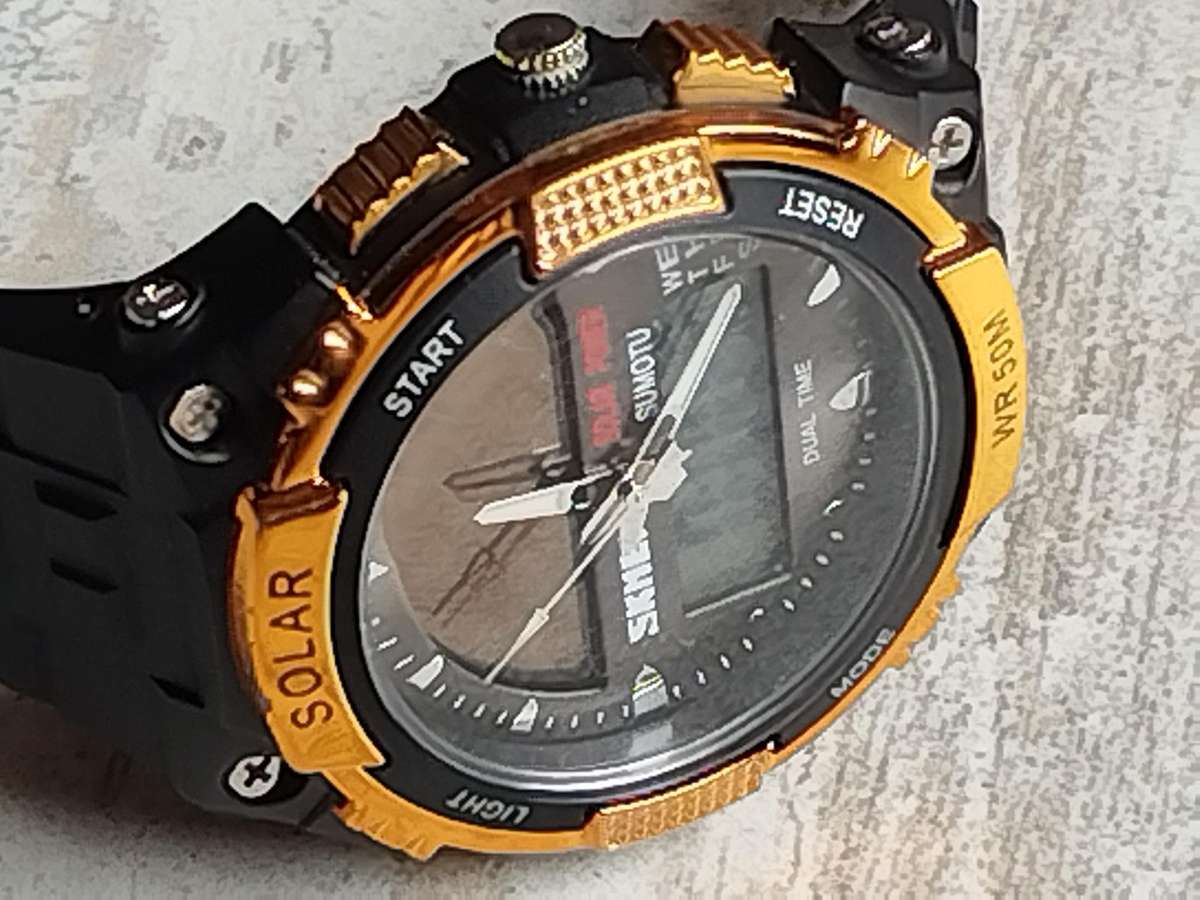 MENS SKMEI 1049 ANALOG/DIGITAL SOLAR WATCH