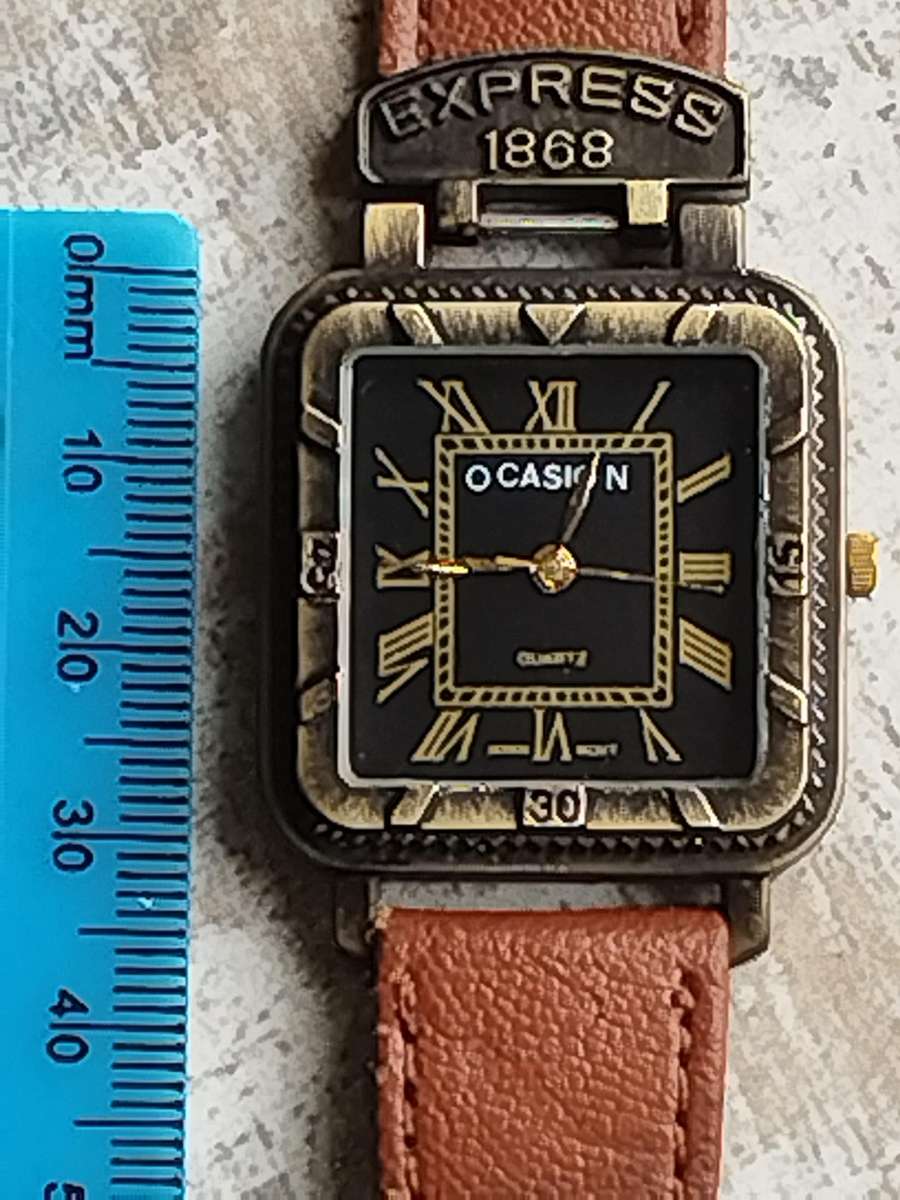 MENS VINTAGE OCASION EXPRESS WATCH IN EXCELLENT WORKING CONDITION