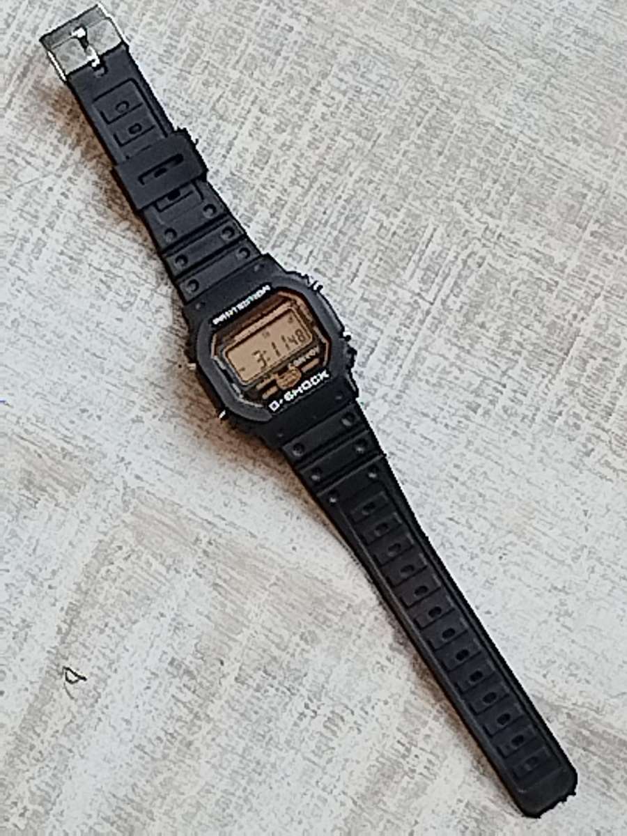 MENS VINTAGE CONVOY G-SHOCK DIGITAL WATCH IN EXCELLENT WORKING CONDITION