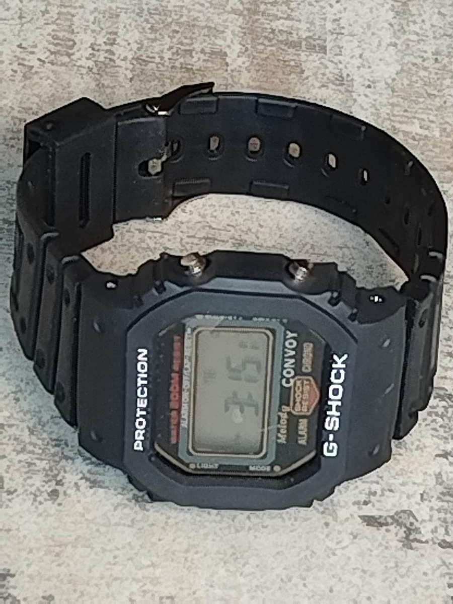 MENS VINTAGE CONVOY G-SHOCK DIGITAL WATCH IN EXCELLENT WORKING CONDITION