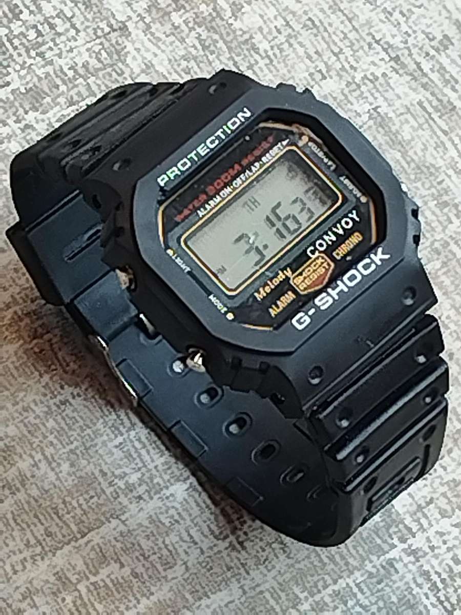 MENS VINTAGE CONVOY G-SHOCK DIGITAL WATCH IN EXCELLENT WORKING CONDITION