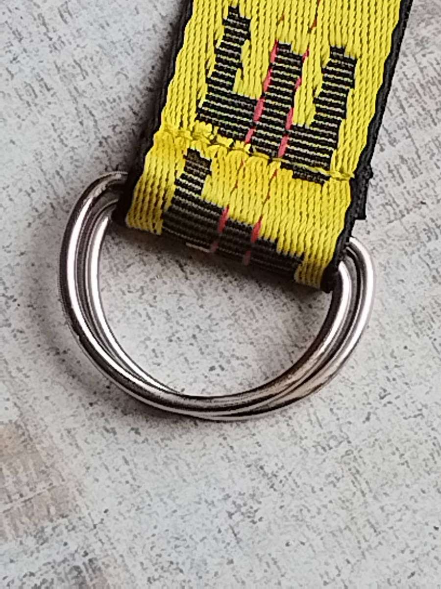 Men's Off-White Yellow and Black Fashion Belt