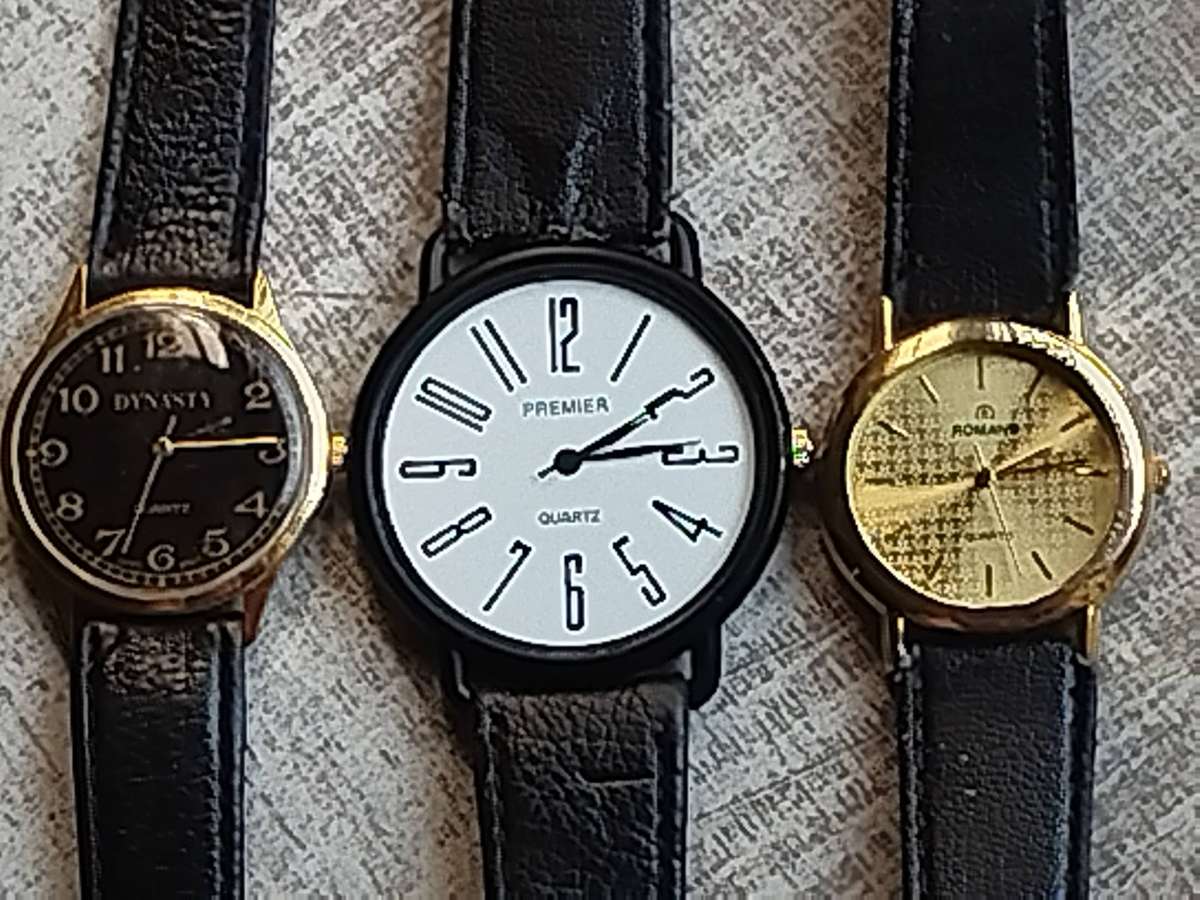 LADIES WATCH COLLECTION ALL IN EXCELLENT WORKING CONDITION - BIDDING FOR ALL 3 WATCHES