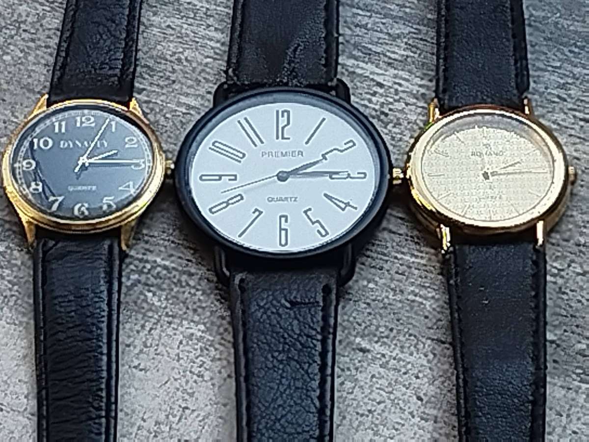 LADIES WATCH COLLECTION ALL IN EXCELLENT WORKING CONDITION - BIDDING FOR ALL 3 WATCHES