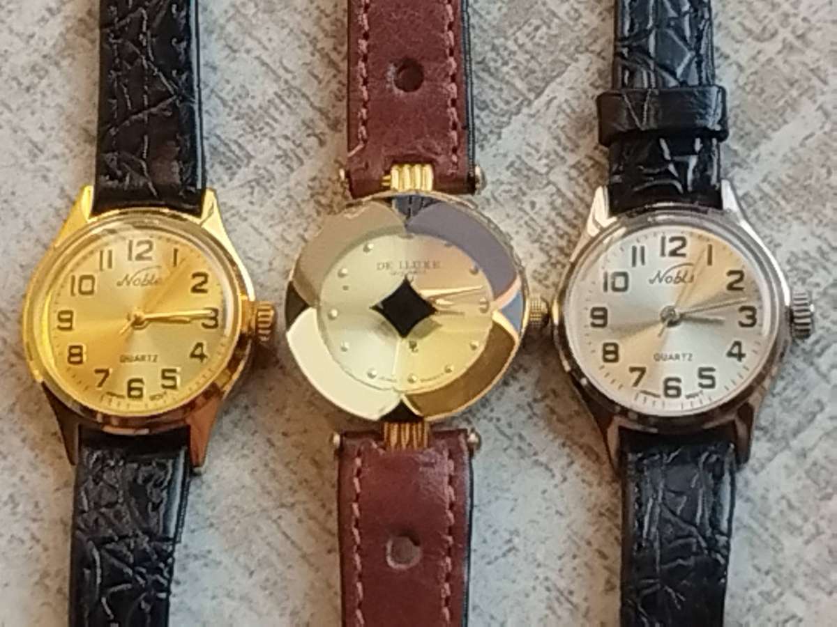 LADIES WATCH COLLECTION ALL IN EXCELLENT WORKING CONDITION - BIDDING FOR ALL 3 WATCHES