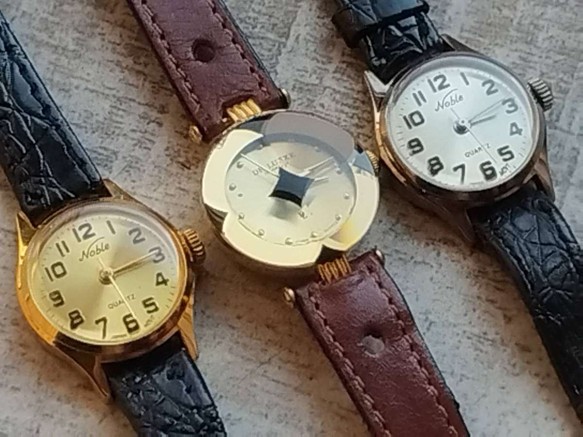 LADIES WATCH COLLECTION ALL IN EXCELLENT WORKING CONDITION - BIDDING FOR ALL 3 WATCHES