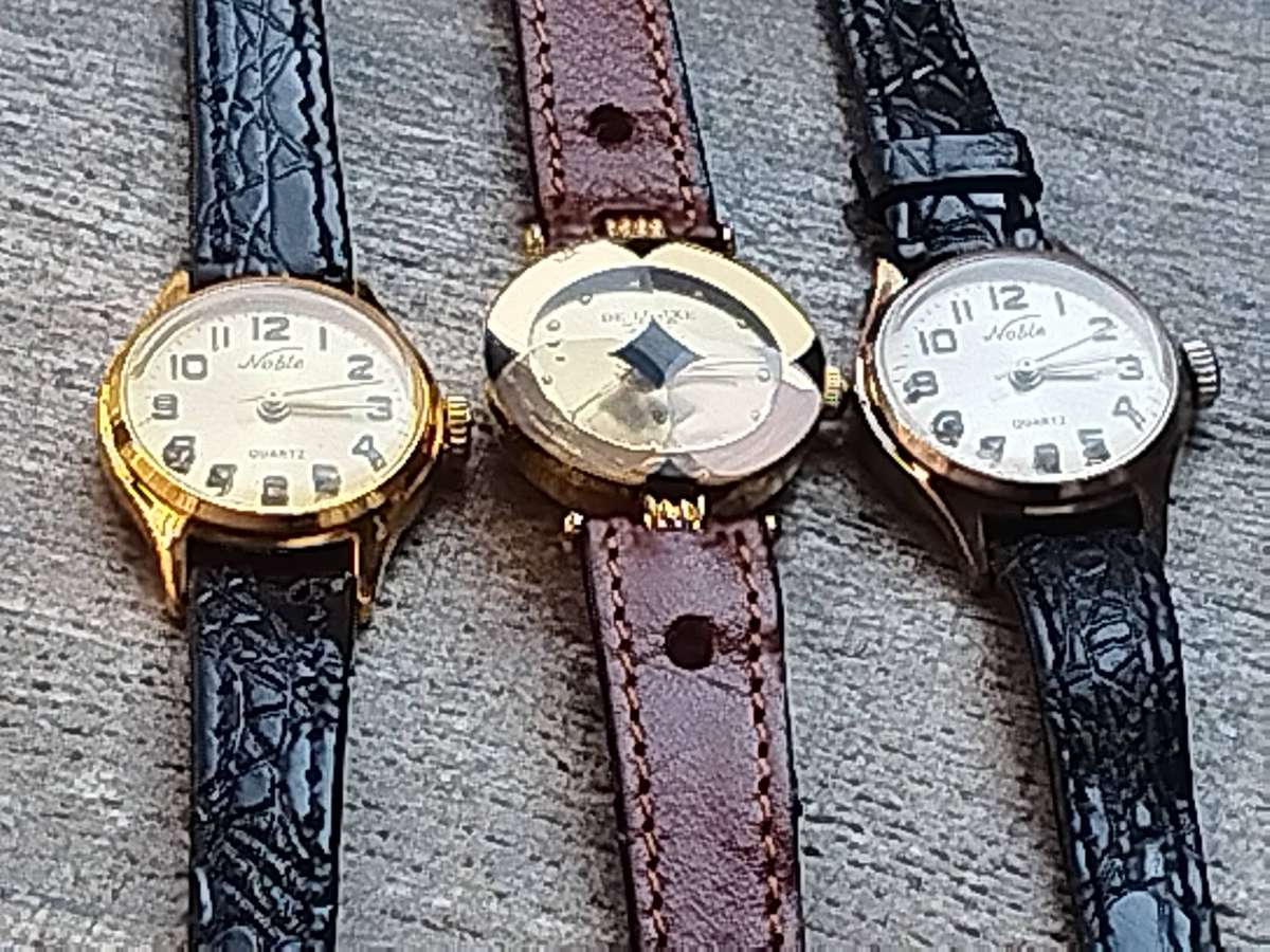 LADIES WATCH COLLECTION ALL IN EXCELLENT WORKING CONDITION - BIDDING FOR ALL 3 WATCHES