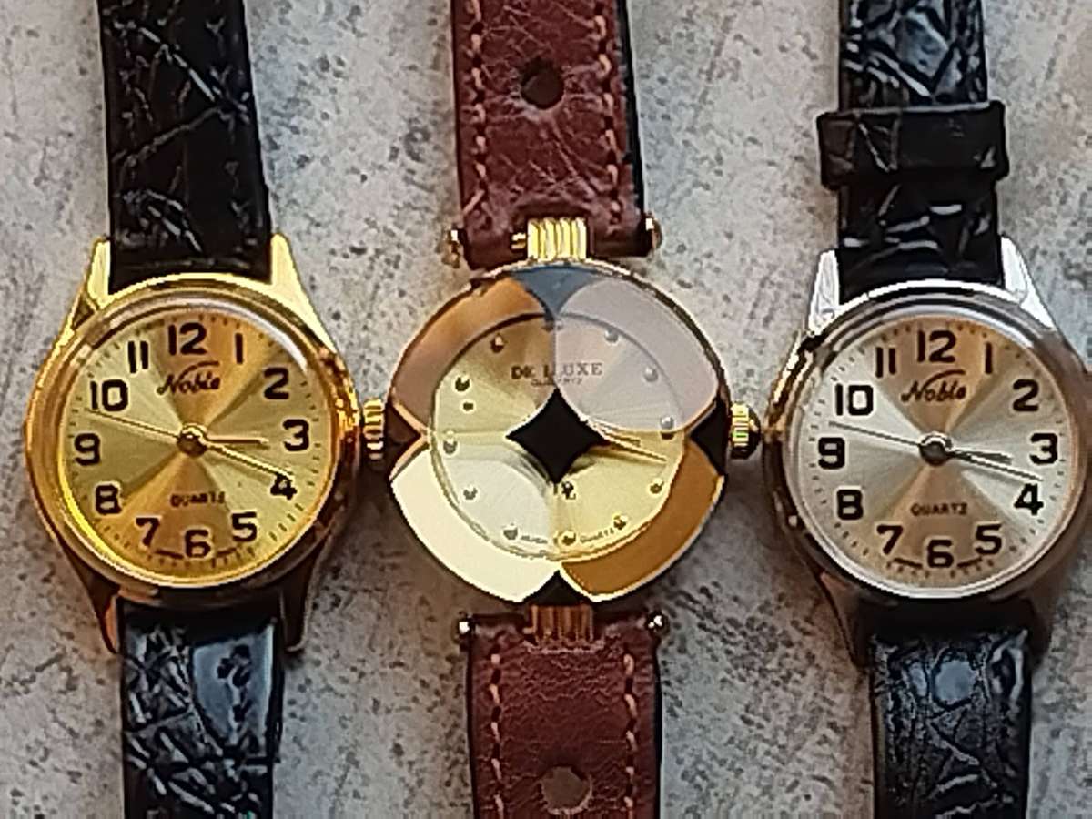 LADIES WATCH COLLECTION ALL IN EXCELLENT WORKING CONDITION - BIDDING FOR ALL 3 WATCHES