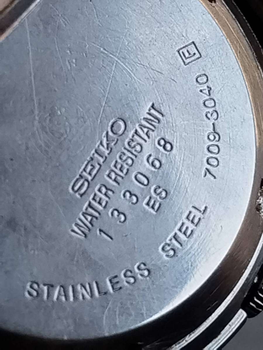 MENS SEIKO 7009-3040 AUTOMATIC WATCH