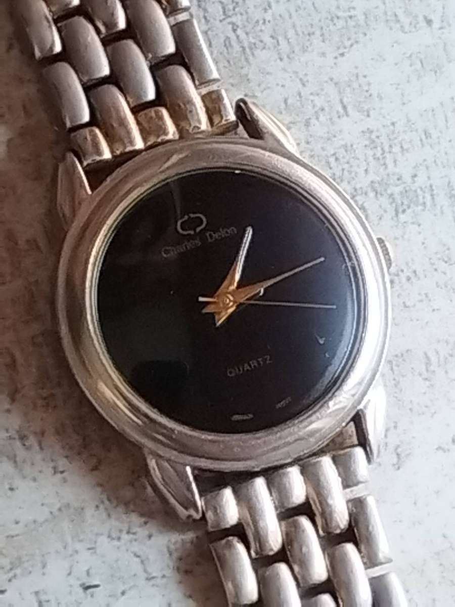 MENS VINTAGE CHARLES DELON WATCH IN EXCELLENT WORKING CONDITION