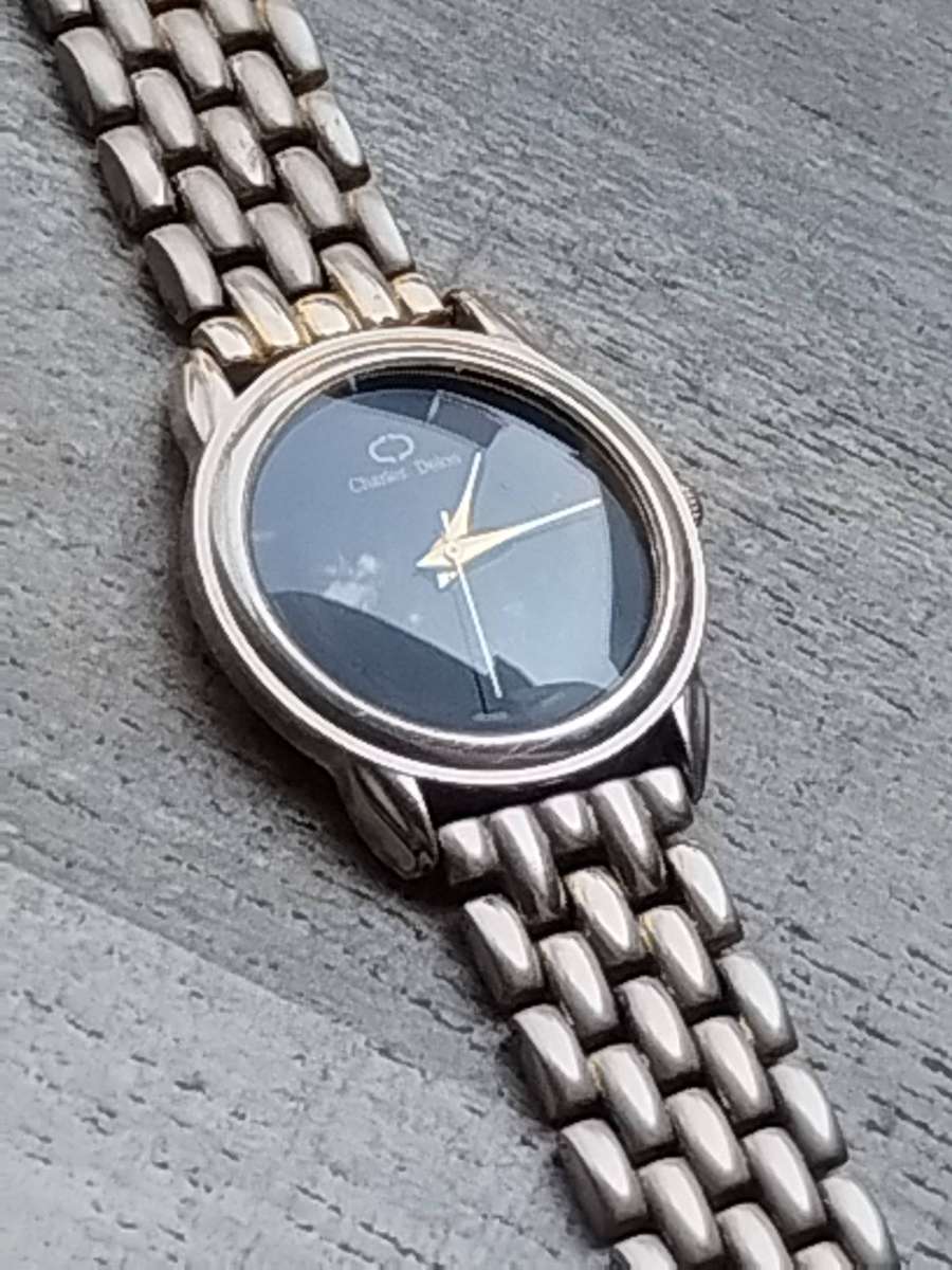 MENS VINTAGE CHARLES DELON WATCH IN EXCELLENT WORKING CONDITION