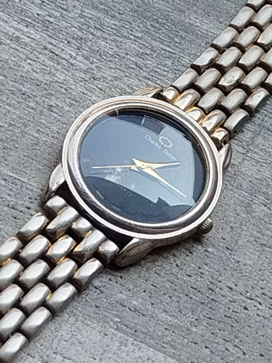 MENS VINTAGE CHARLES DELON WATCH IN EXCELLENT WORKING CONDITION