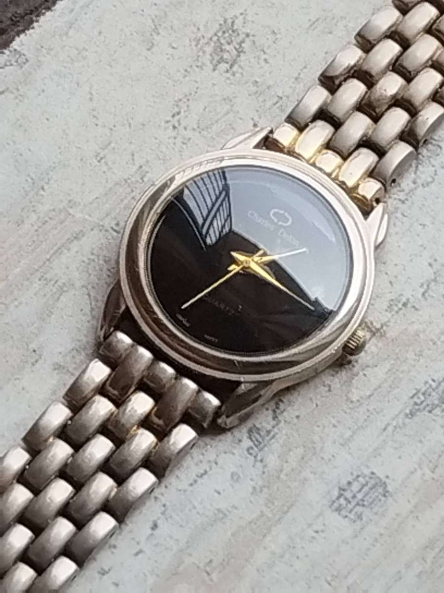 MENS VINTAGE CHARLES DELON WATCH IN EXCELLENT WORKING CONDITION