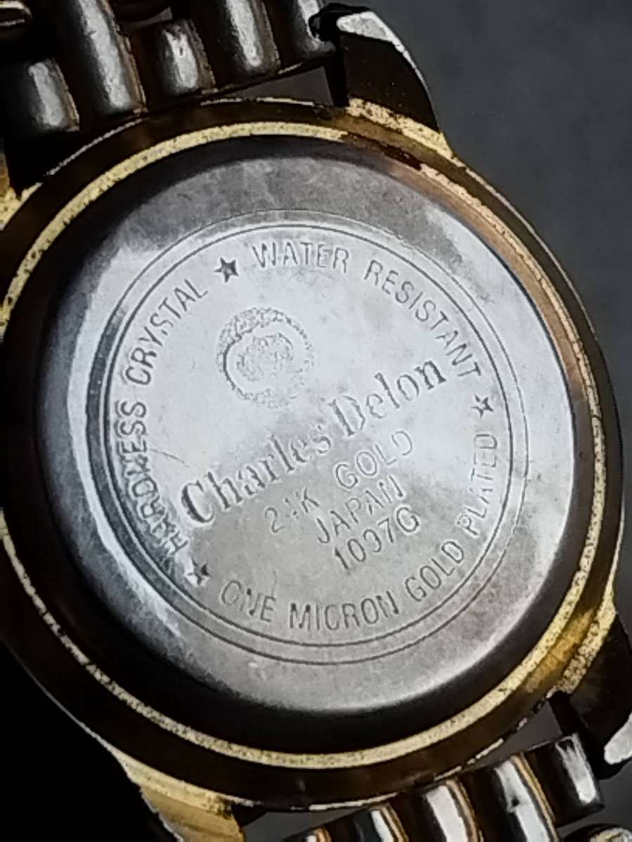 MENS VINTAGE CHARLES DELON WATCH IN EXCELLENT WORKING CONDITION