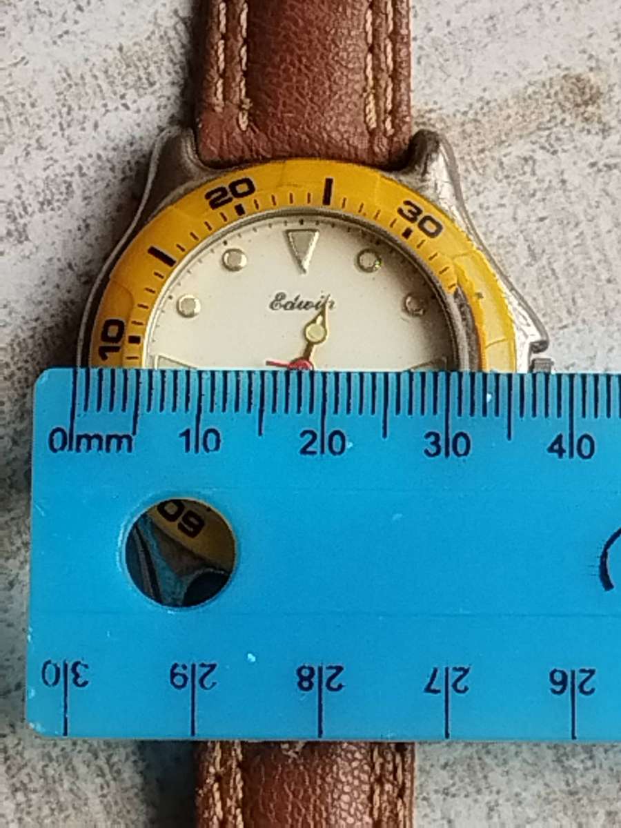 MENS EDWIN SPORTS WATCH IN EXCELLENT WORKING CONDITION