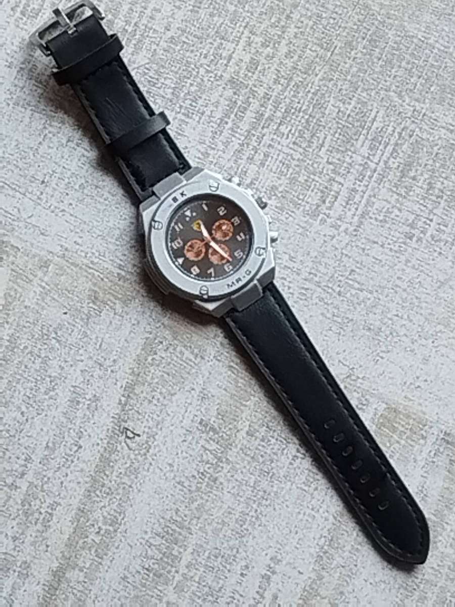 MENS FASHION BAISHA WATCH WITH HUGE 50MM DIAL IN EXCELLENT WORKING CONDITION