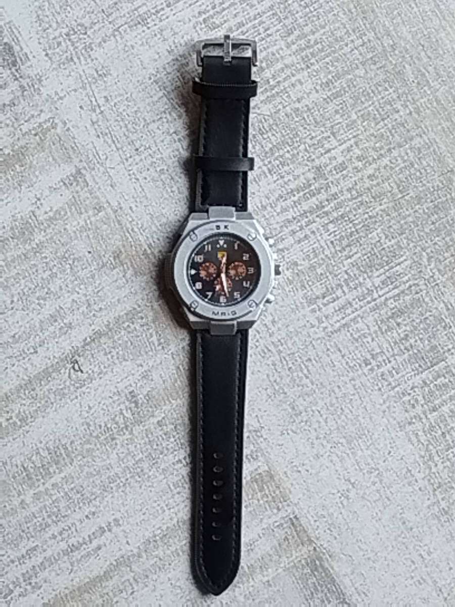 MENS FASHION BAISHA WATCH WITH HUGE 50MM DIAL IN EXCELLENT WORKING CONDITION