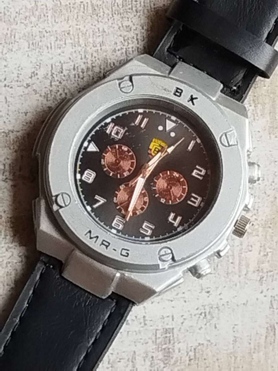 MENS FASHION BAISHA WATCH WITH HUGE 50MM DIAL IN EXCELLENT WORKING CONDITION