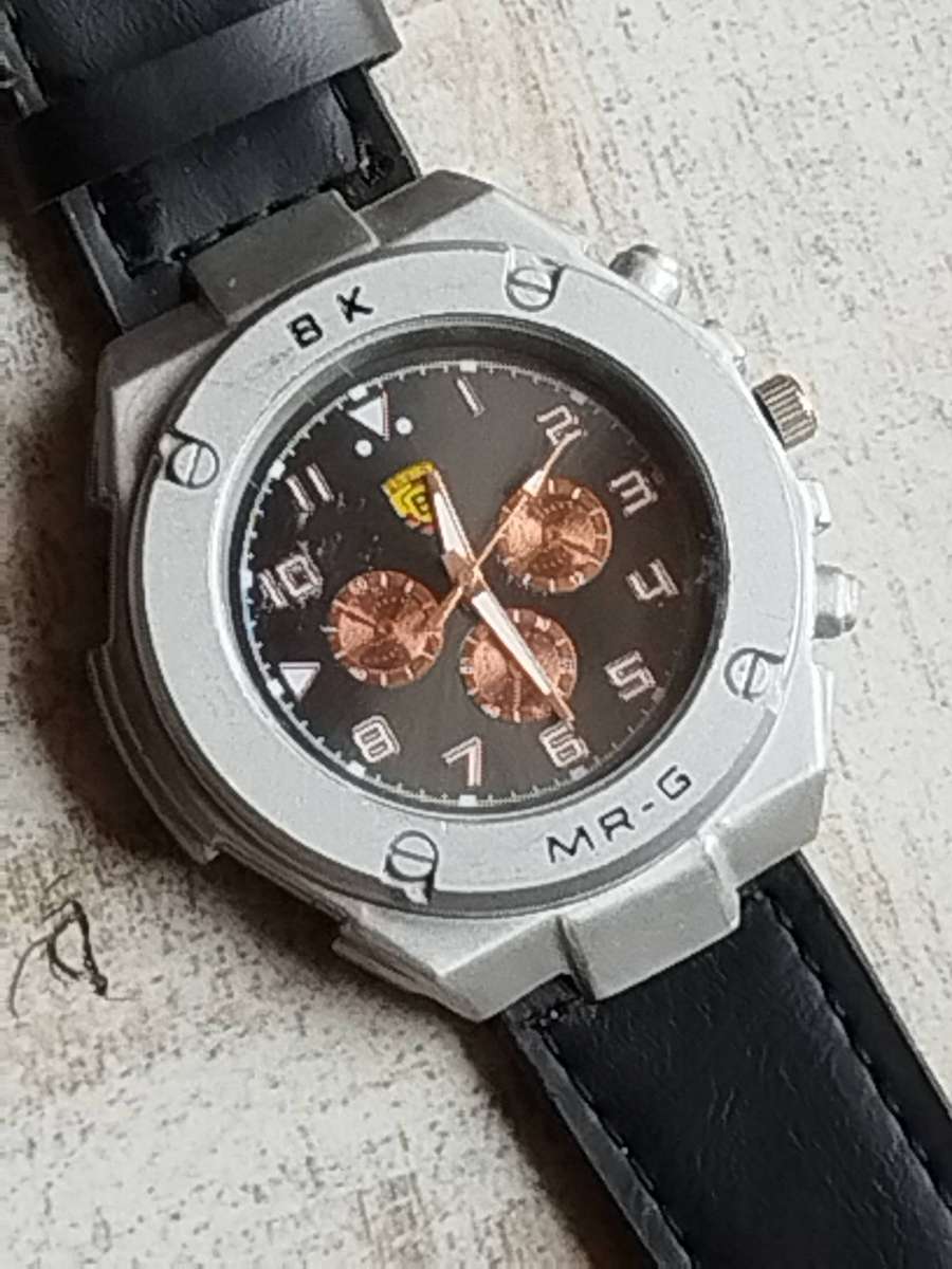 MENS FASHION BAISHA WATCH WITH HUGE 50MM DIAL IN EXCELLENT WORKING CONDITION