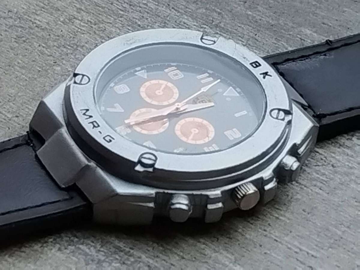 MENS FASHION BAISHA WATCH WITH HUGE 50MM DIAL IN EXCELLENT WORKING CONDITION