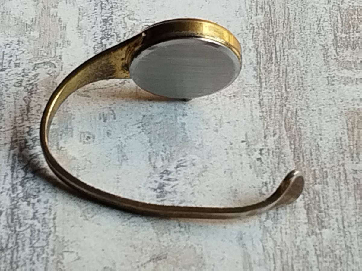 LADIES VINTAGE INTERSTATE PRECISION BANGLE WATCH IN EXCELLENT WORKING CONDITION