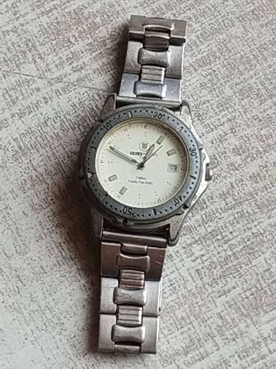 MENS VINTAGE GOLD FIELDS KLOOF WATCH IN EXCELLENT WORKING CONDITION