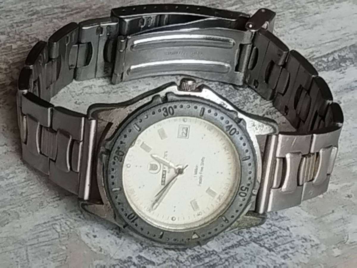 MENS VINTAGE GOLD FIELDS KLOOF WATCH IN EXCELLENT WORKING CONDITION