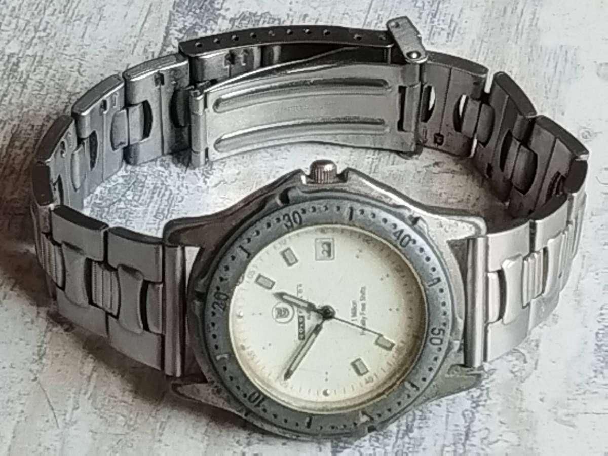 MENS VINTAGE GOLD FIELDS KLOOF WATCH IN EXCELLENT WORKING CONDITION