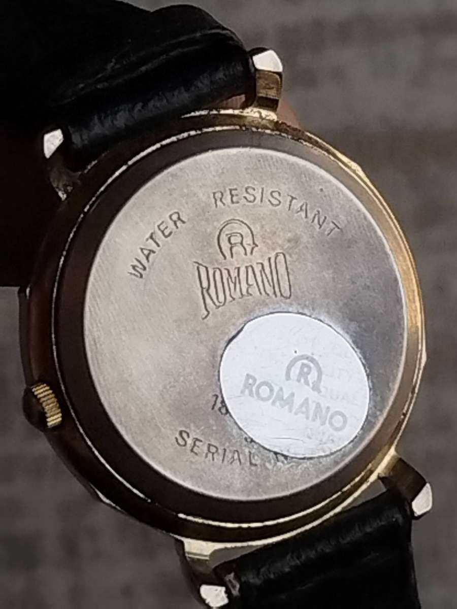 MENS ROMANO WATCH IN EXCELLENT WORKING CONDITION