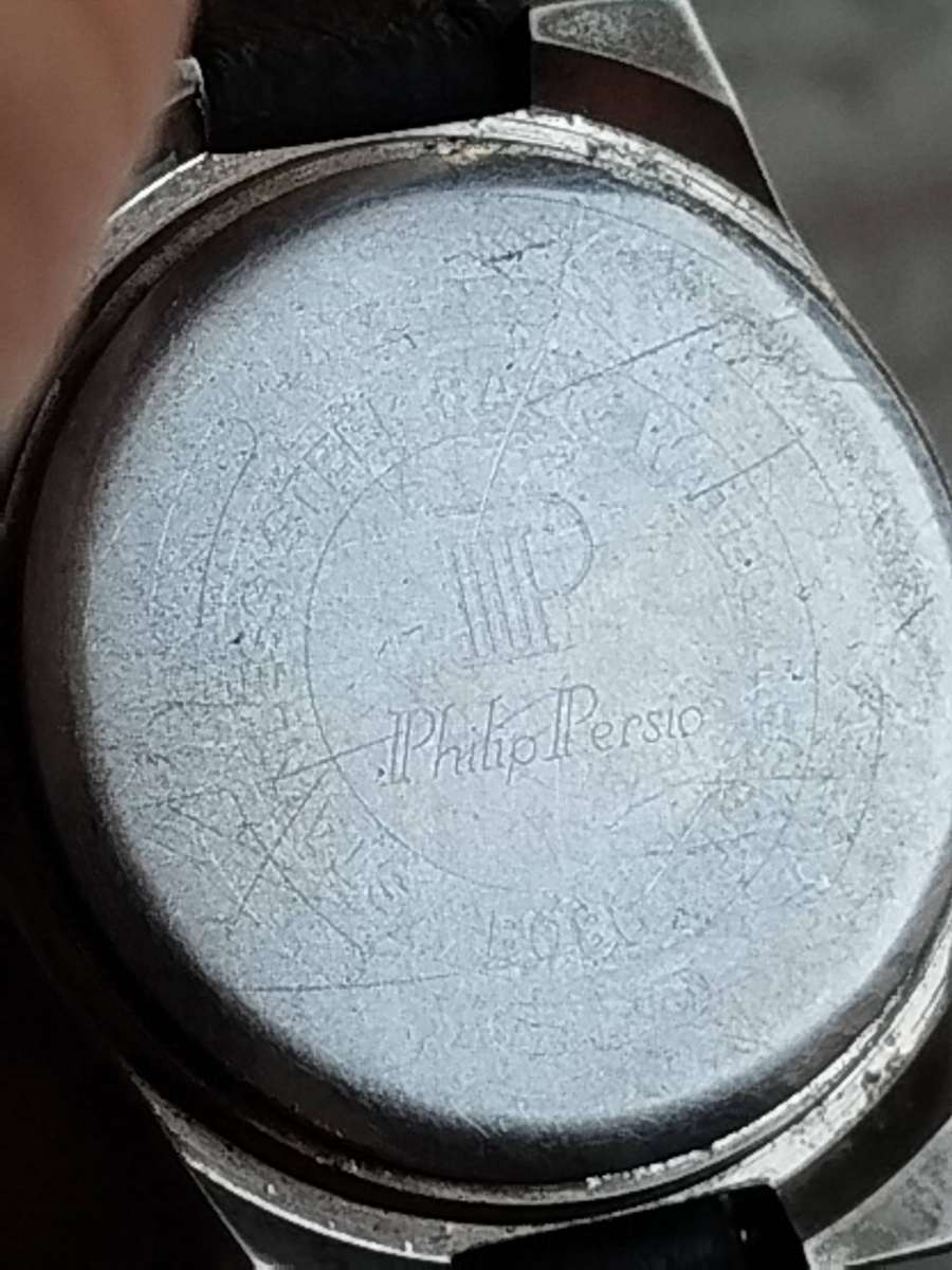 MENS PHILIP PERSIO WATCH IN EXCELLENT WORKING CONDITION